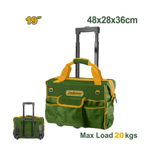 [JDTGR102] BOLSO DE HERRAMIENTAS CON RUEDAS TAMAÑO 19" MÁX: 20 KG - JADEVER